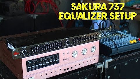 How to Connect Equalizer to Sakura 737 Amplifier on dbx 215 Equalizer - Tutorial Guide Connection