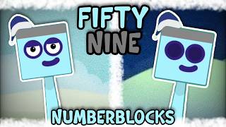 My Sprunki OC: Fifty Nine (From Numberblocks)