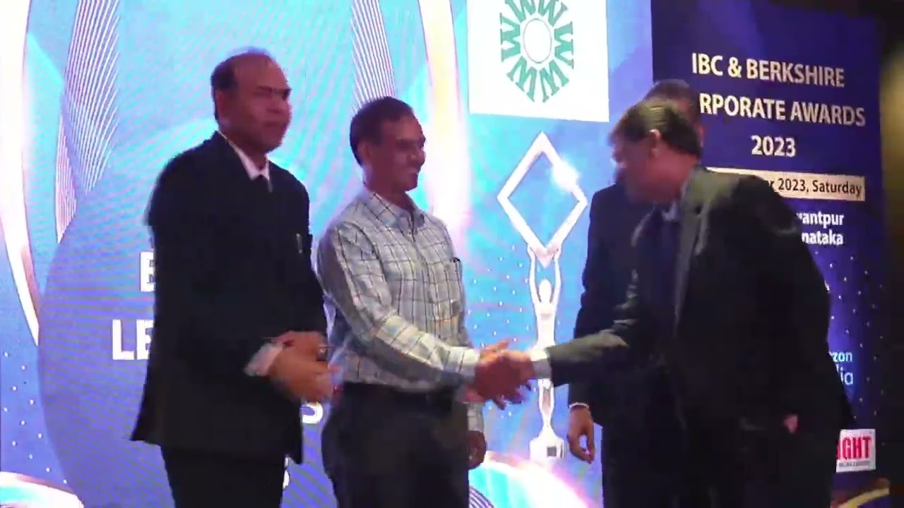West Coast Paper Mills Ltd during India Business Leadership Awards, IBLA 2023