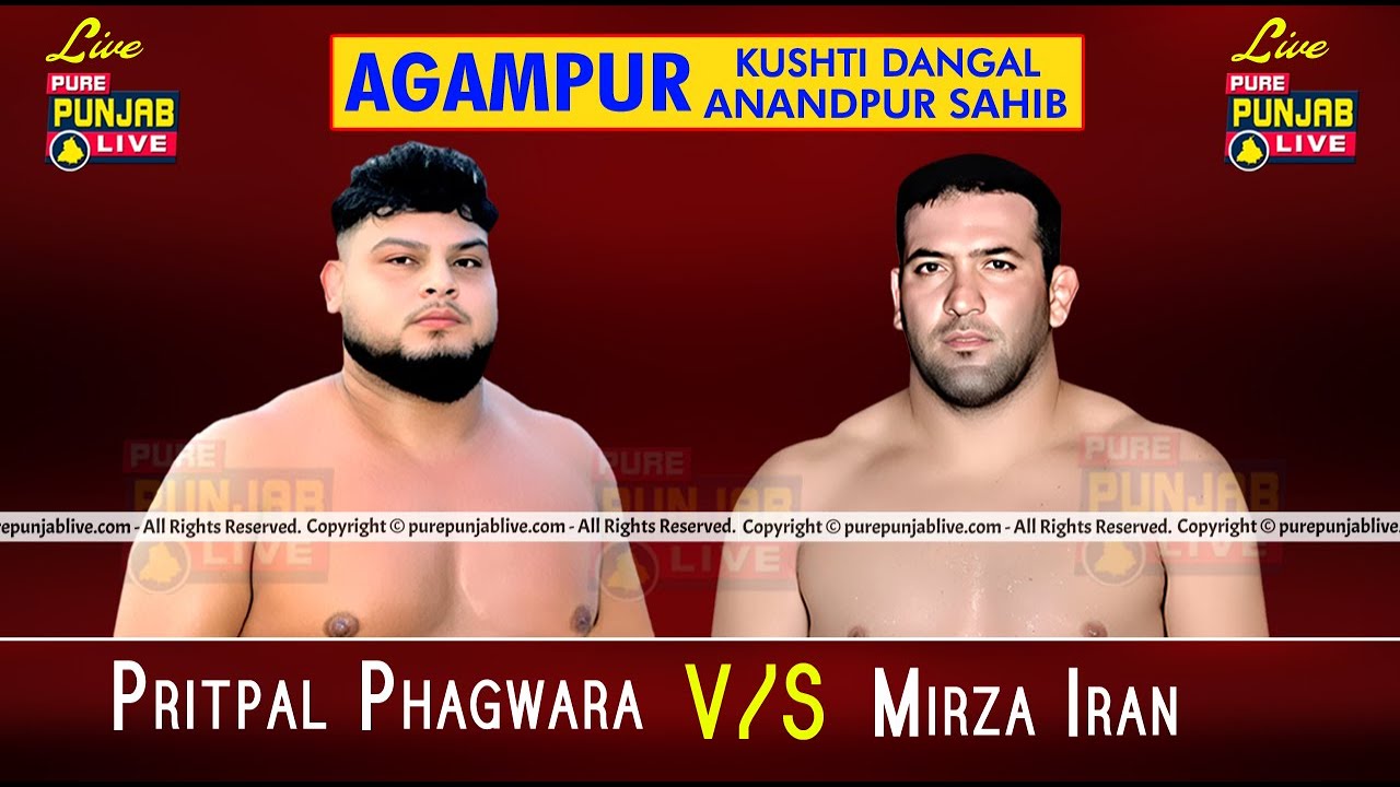 🔴[Live] Pritpal Phagwara V/S Mirza Iran Jhandi Di Kushti Agampur || Aps || On. 31 October 2025