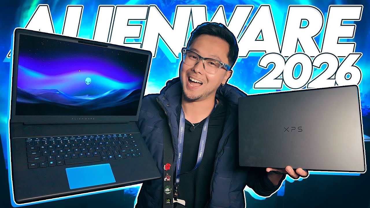 Um ALIENWARE MAIS BARATO que o AURORA e OLED no AREA-51! Novidades da Dell & Alienware para 2026