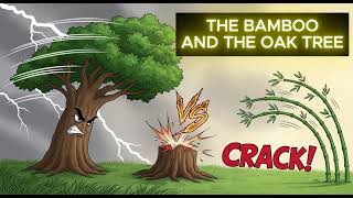 The Bamboo and the Oak Tree #kidsstory #movie #viral #disney #shortstories #storytime #animation