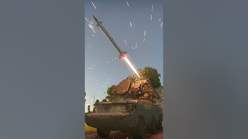 9K33M3 Osa-AKM Anti-Aircraft Missile Chasing F/A 18C Fighter