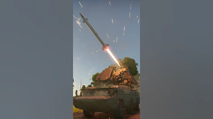 9K33M3 Osa-AKM Anti-Aircraft Missile Chasing F/A 18C Fighter