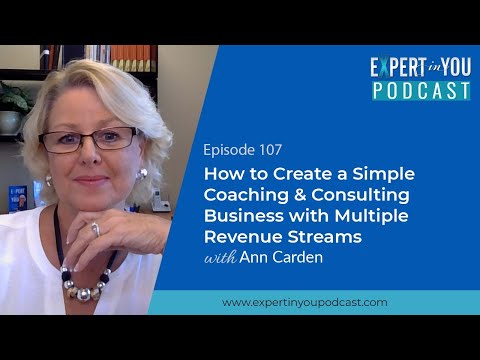 How to Create a Simple Coaching & Consulting Business with Multiple Revenue Streams