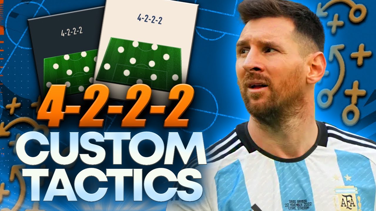 RANK 1 META 4-2-2-2 CUSTOM TACTICS! ⭐️ FIFA 23 Ultimate Team
