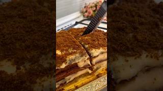 ?✨Xamiri yoyilmiydigan mazzali Medovik✨? #youtube #cooking #cake #shorts