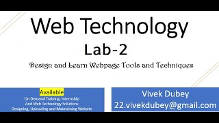 Lab 2 Web Technology