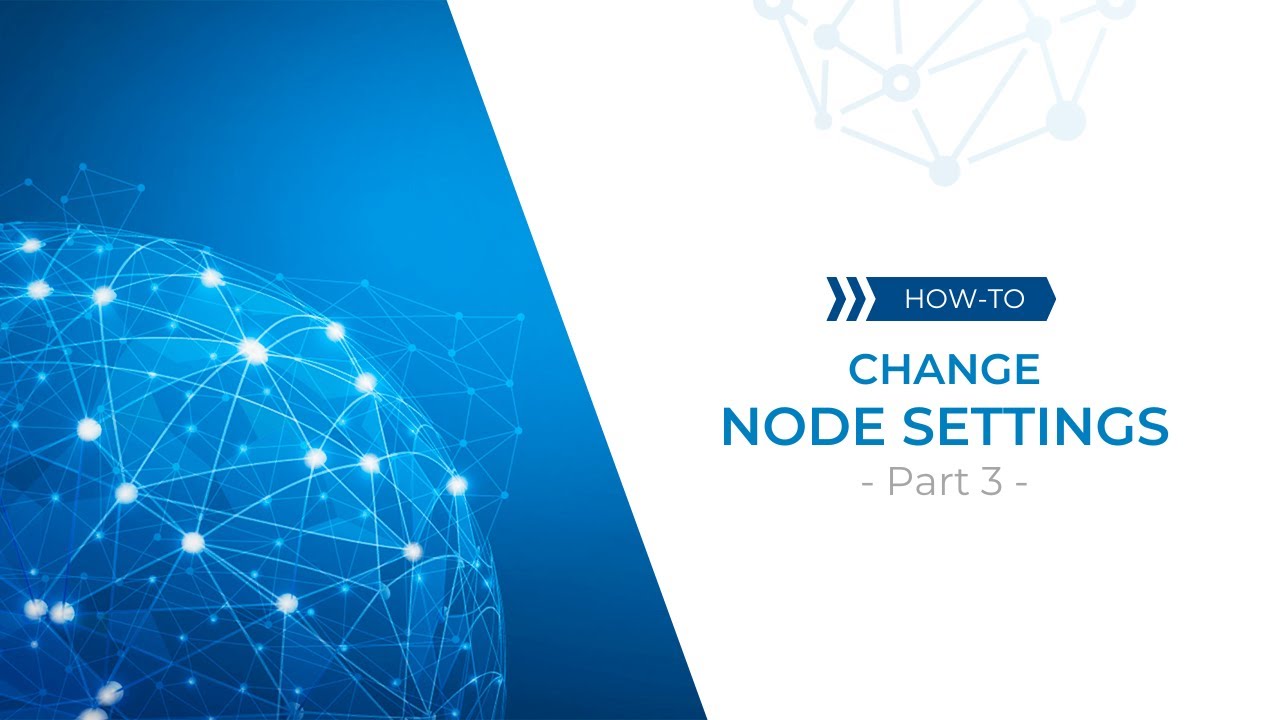 TIDWIT How-To Change Node Settings - (Part 3) » Notifications - YouTube