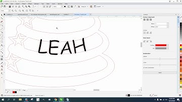 Corel Draw Tips & Tricks Christmas Tree with stars Part 5 Add Bling