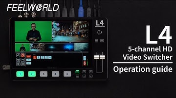 FEELWORLD L4 10.1-Inch Video Swicher Operation Guide