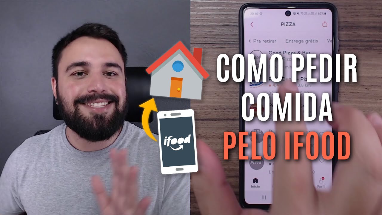 COMO PEDIR COMIDA PELO APP IFOOD NO CELULAR [PASSO-A-PASSO]