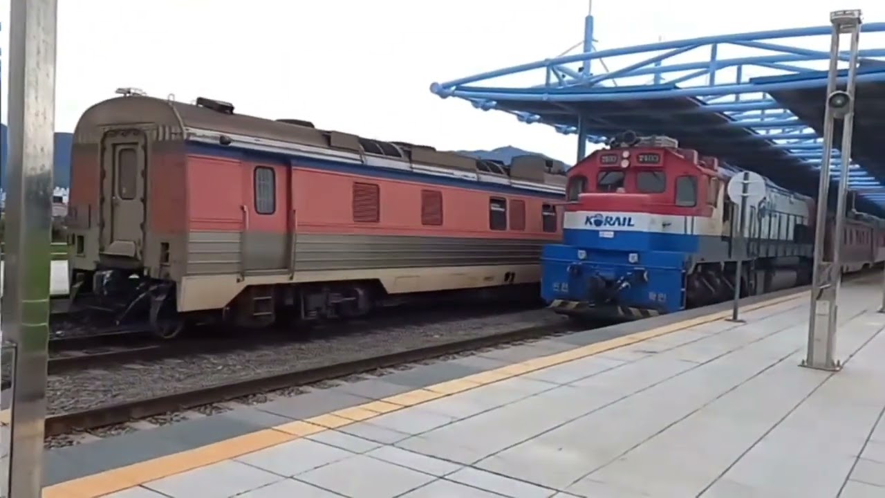 장항선 대천역의 열차들 1