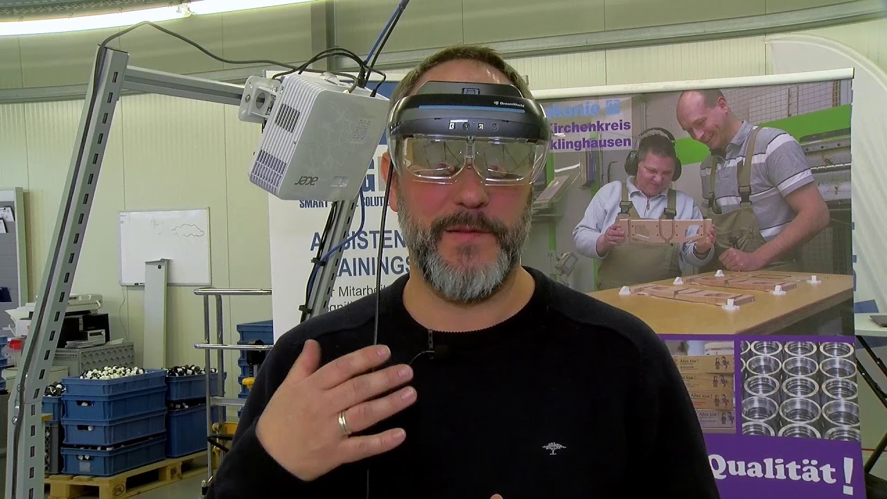 Binoculare AR-Datenbrille