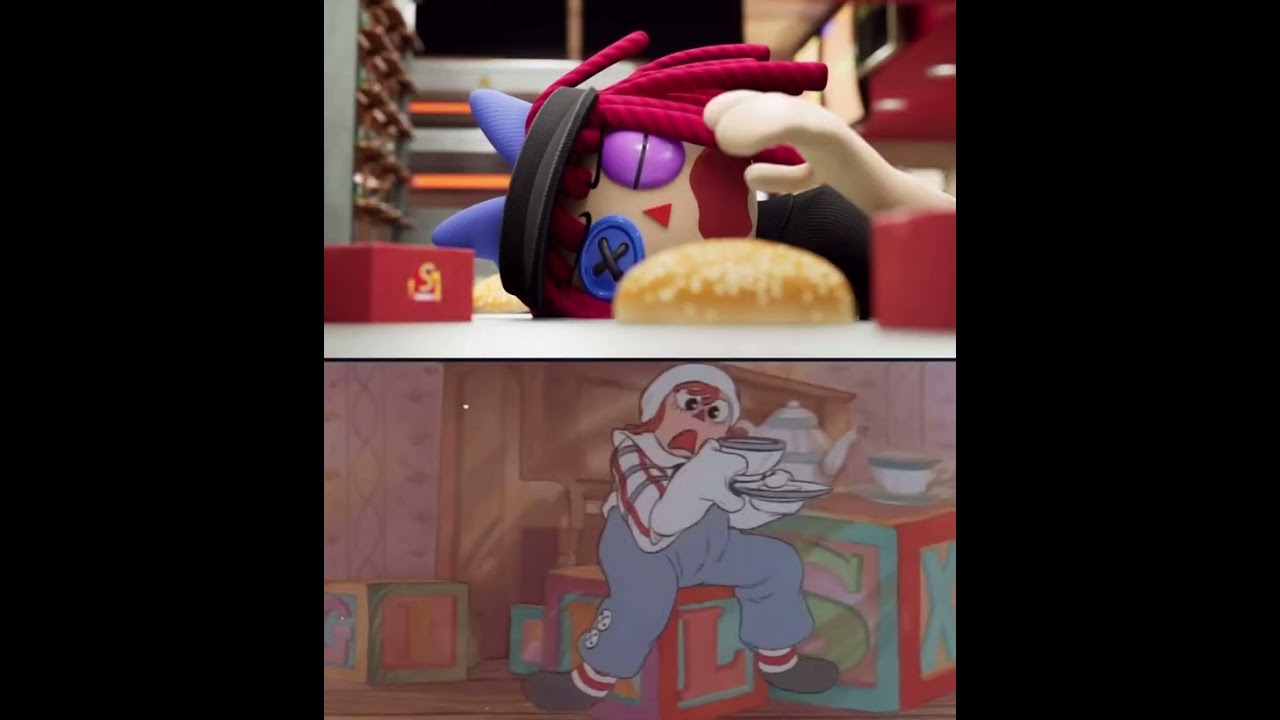 Рагата и Рэггеди Энди (Сравнение) 