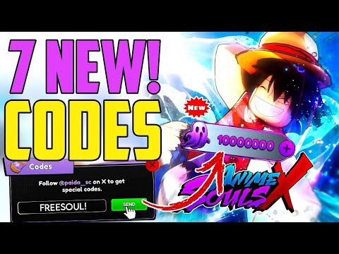 *NEW* ALL WORKING CODES FOR ANIME SOULS SIMULATOR X IN 2024! ROBLOX ...