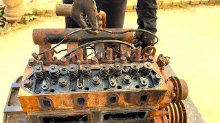 Talented Mechanic Helps Factory Owner Revive ISUZU Engine // Restoring And Repairing Vehicle Engines