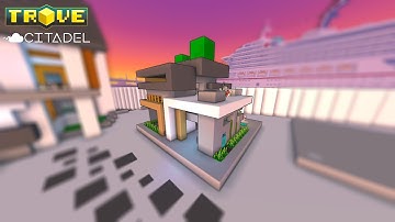 Trove - Modern Cornerstone House Speed Build