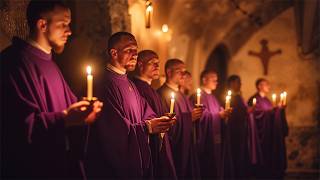 Gregorian Chants | Holy Night Chanting - Solemn Prayer Scene in the Monastery screenshot 4