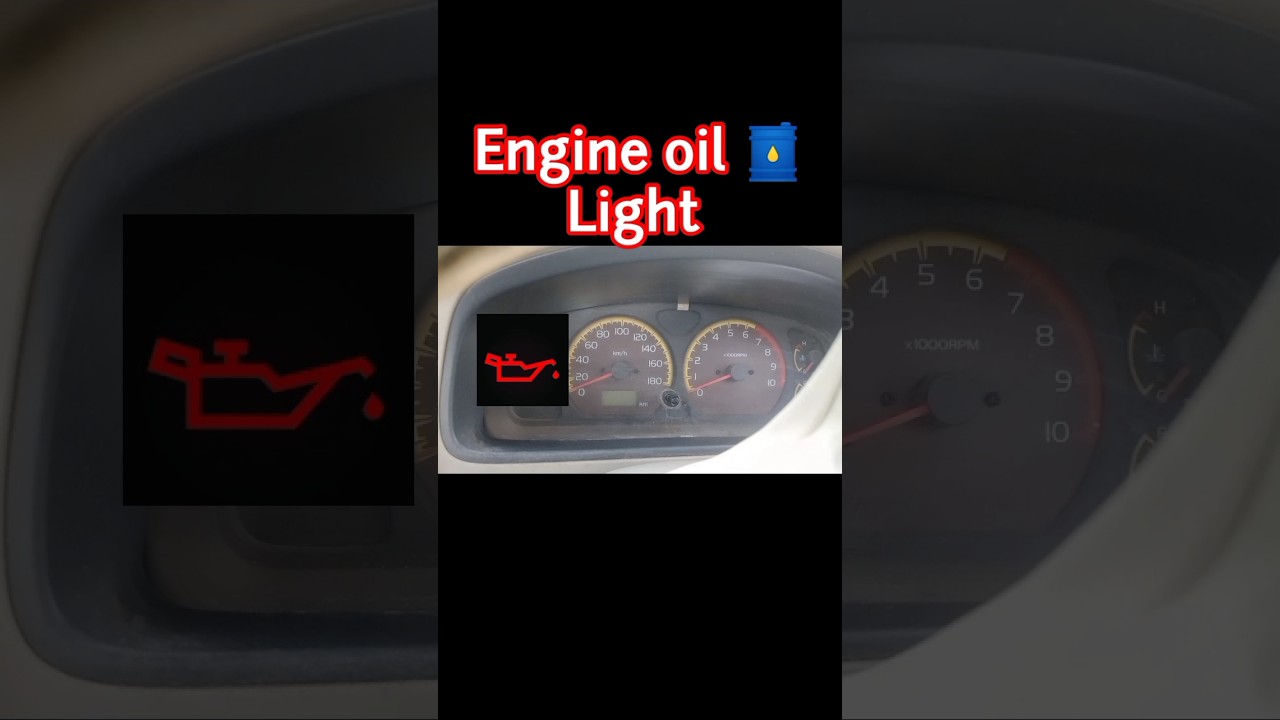 oil pressure low warning light 