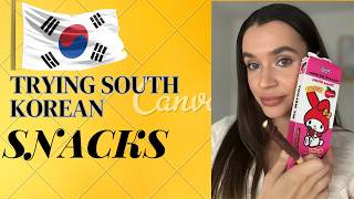 Euroaussie Girl Tasting South Korean Snacks. Did It Pass The Vibe?