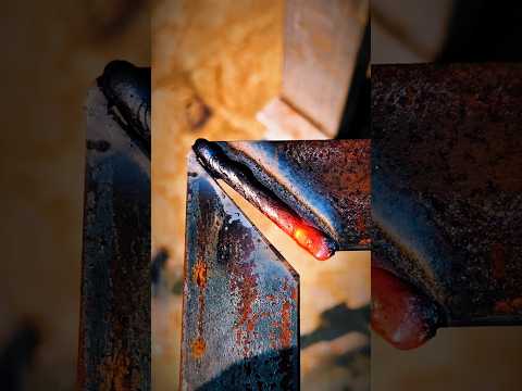 Not all welders are capable!!! Manual welding tricks to cover large hollow iron using old techniques