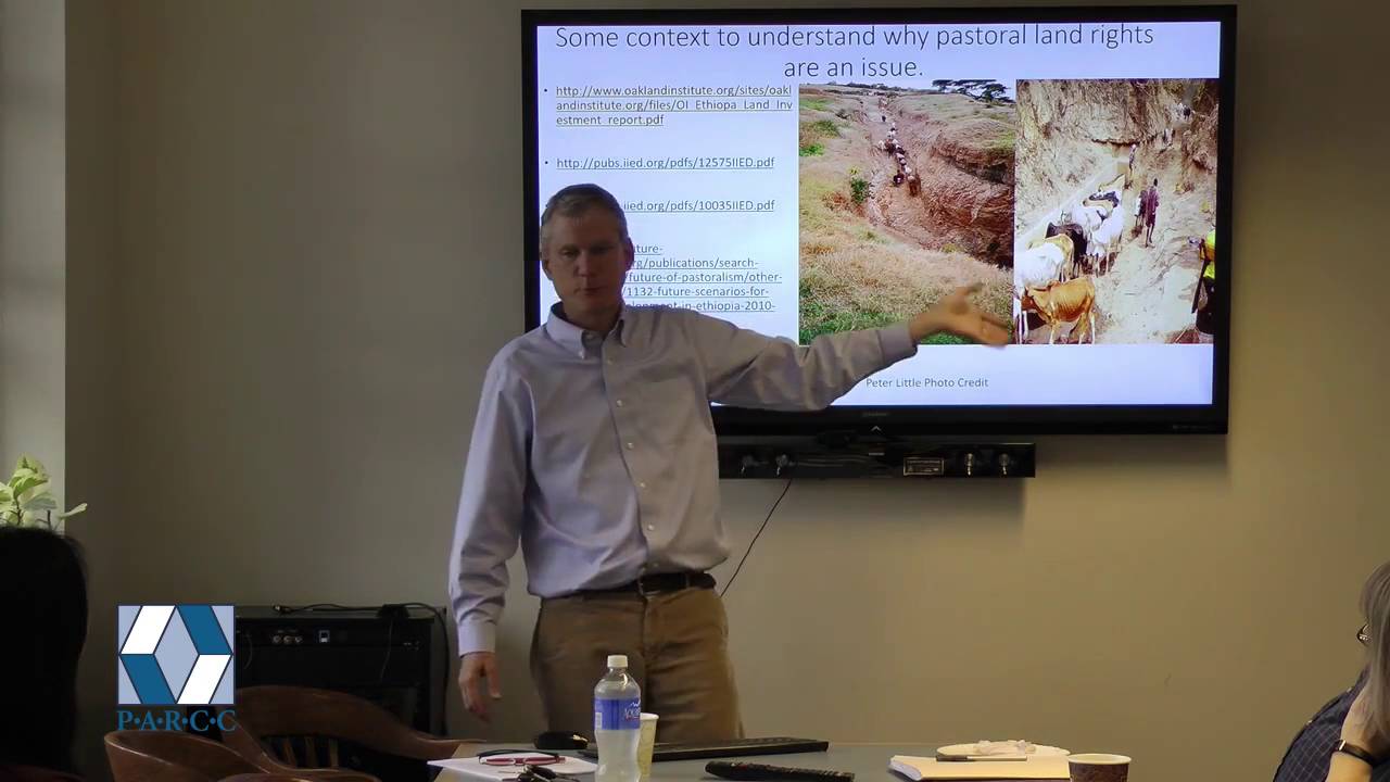 John McPeak, “Land Use Conflicts and Resolution Mechanisms in Southern Ethiopia” - YouTube