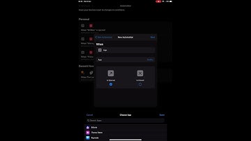 Apple iPhone and iPad Automations on iOS 14.3