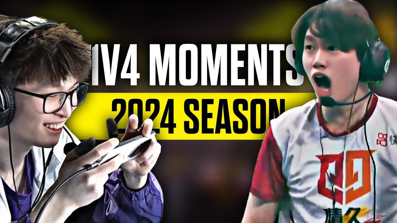 The Best 1V4 Clutch Moments in 2024!! - YouTube