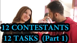 12 Contestants 12 Tasks Part 1 | Game Show Aisay Chalega | Rabeeca Khan | Game Show | Gossip Guru