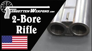 'Double Deuce' 2Bore Rifle: A Gunsmithing Spectacle