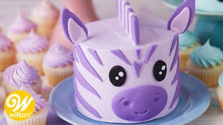 How to Make a Mini Zebra Cake | Wilton