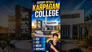 KARAPAGAM COLLEGE FREE ADMISSION CALL ☎️: 7010491727 #college #best #medical#engineering #coimbatore