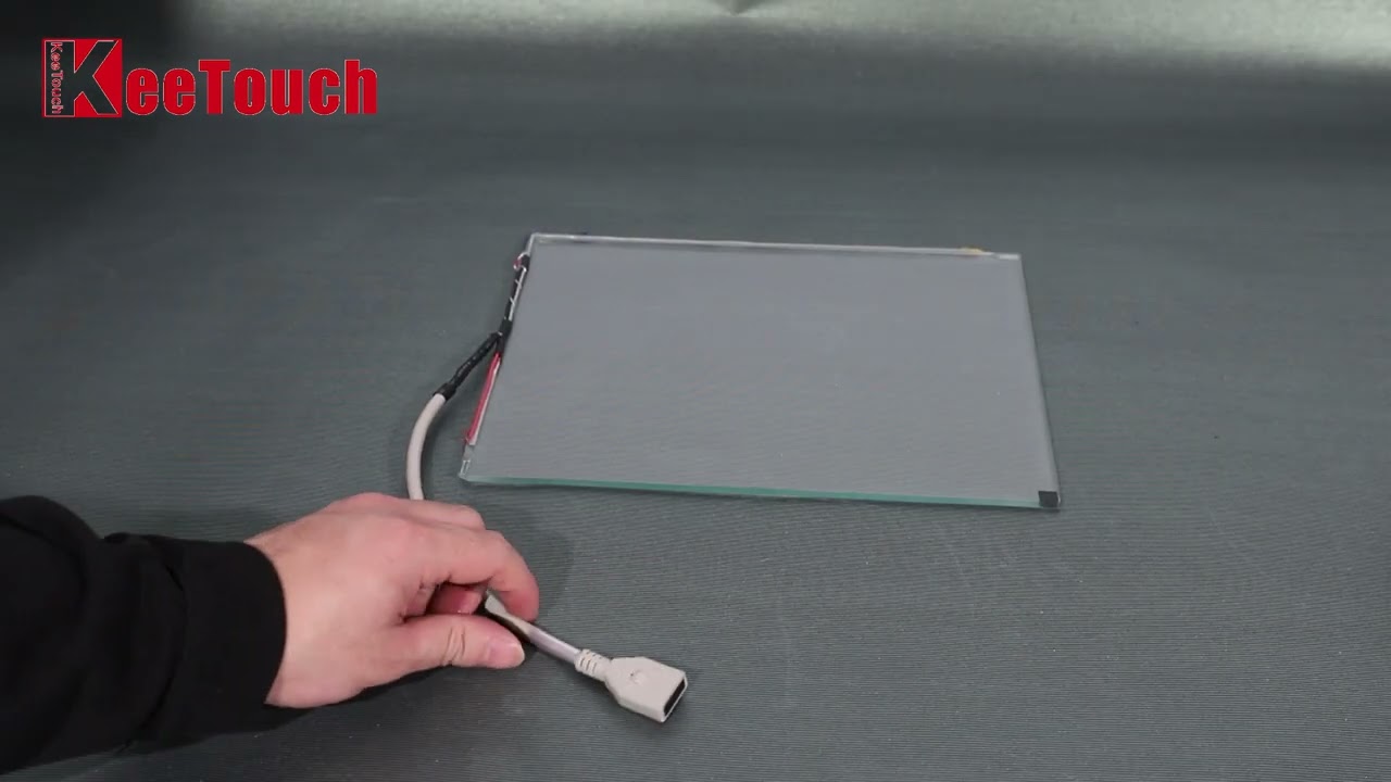 OEM SAW Touch Panel , Surface Wave Touch Screen For Self Service Machine 12.1 Inch