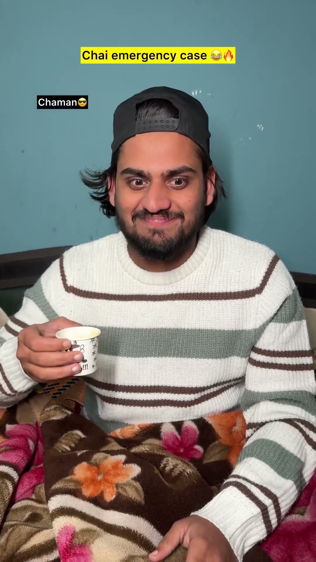 Chai lover during winter ??| indian family #shorts #indian #chaman #chotabhai #relatable #winter
