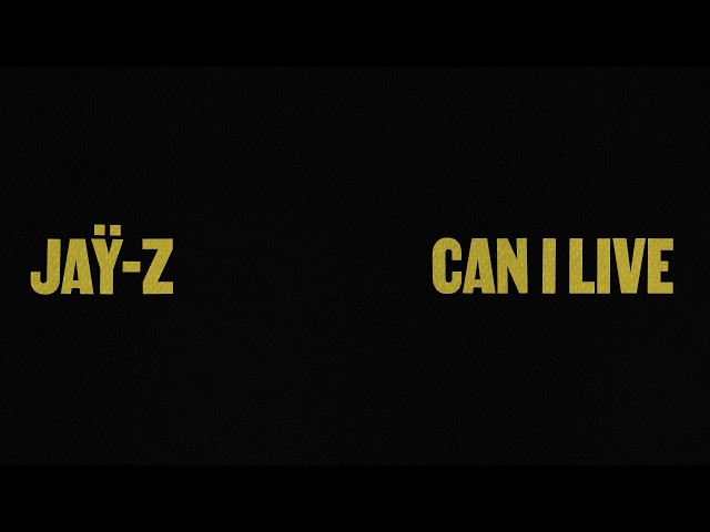 洋楽 G-RAP CAN I LIVE? JAŸ-Z - Can I Live (Official Lyric Video) - YouTube