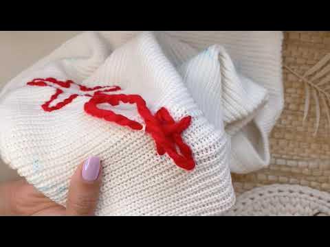 How To Embroider On Stretchy Fabric - Crewel Ghoul