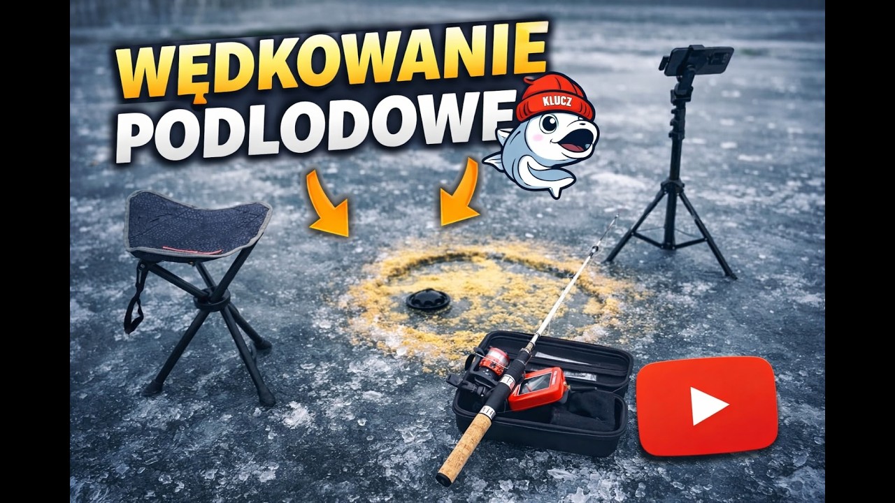 Zabraliśmy kamerę na lód – pierwszy nagrany wypad! 🎣🔥