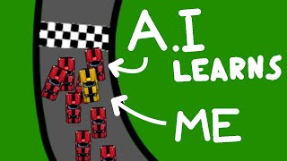 A.I. LEARNS to DRIVE and BEATS ME AT MY OWN GAME