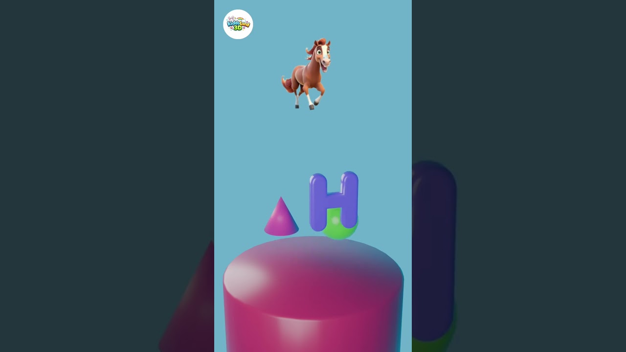H for Horse 🐴 | Learn Alphabets for Kids 