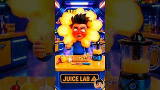 He Took a Ginger Shot… Instant Shock 🥵🫚 #viral #ginger #funnyanimation #cartoonshorts #siporsuffer