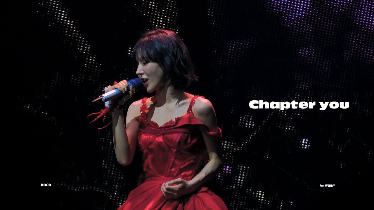 [4K] 250920 W:EALIVE in SEOUL | Chapter You | 웬디 WENDY