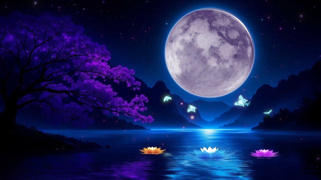 Глубокий Расслабляющий Сон (Без Рекламы) • Массаж Мозга Во Время Сна • Избавление От Негативных М...