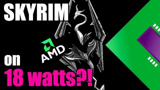 AMD Embedded APU runs Skyrim... mostly