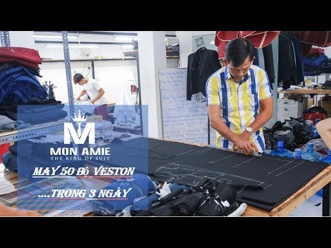 Video May 50 Bộ Veston Trong 3 Ngày Cho Khách Nước Ngoài -... - youtube