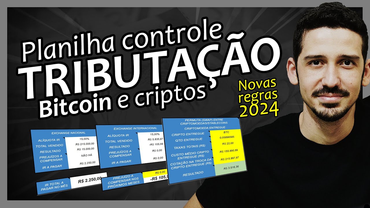 ALERTA! A Melhor PLANILHA de CONTROLE de IMPOSTO DE RENDA nas CRIPTOMOEDAS  (NOVAS REGRAS 2024)