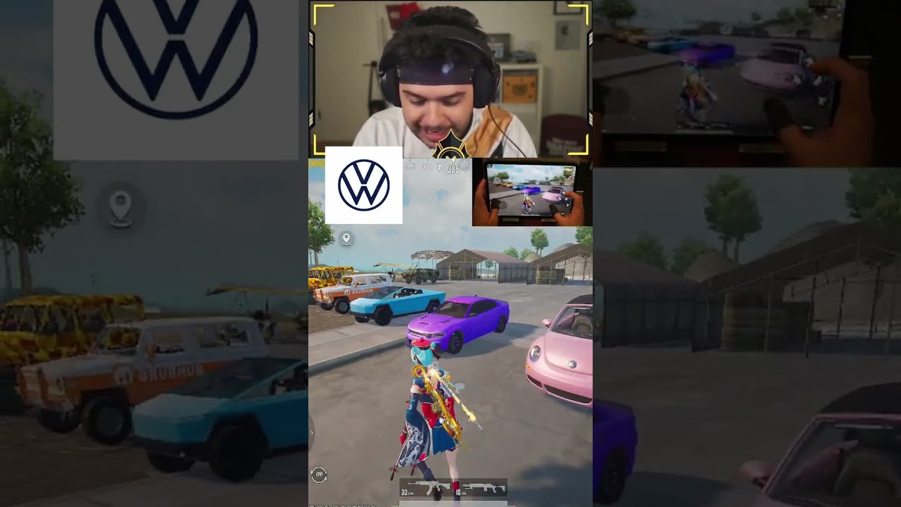 КАЖДОЕ СОТРУДНИЧЕСТВО С АВТОМОБИЛЯМИ В PUBG MOBILE...