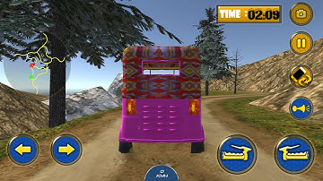 Uphill Auto Tuk Tuk Rickshaw Gameplay