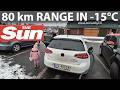 Family trip in 12 year old VW e-Golf was a challenge