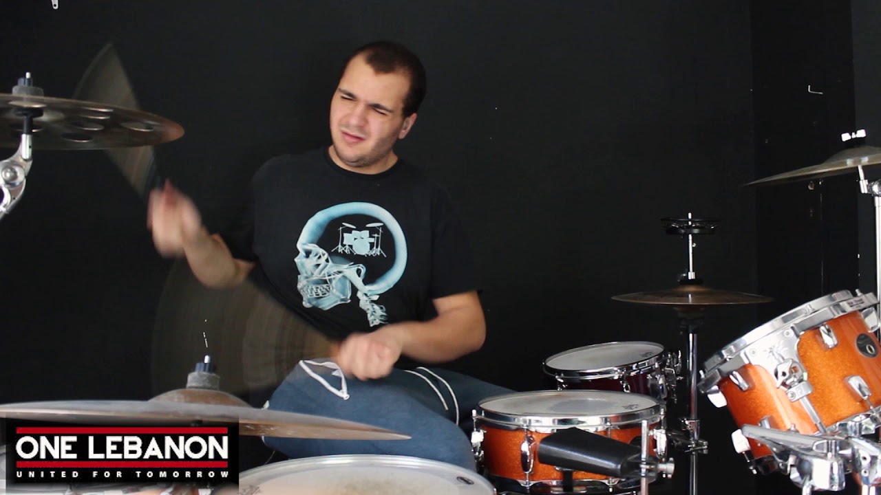 ONE LEBANON theme song -  Drum cover